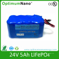 Li-Ion Li-Polymer 24V 5ah LiFePO4 Batterie